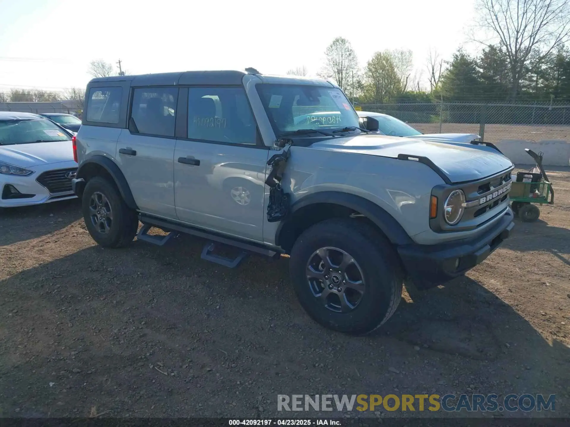 1 fotografías del automóvil dañado 1FMEE5BP3PLB54172 FORD BRONCO 2023