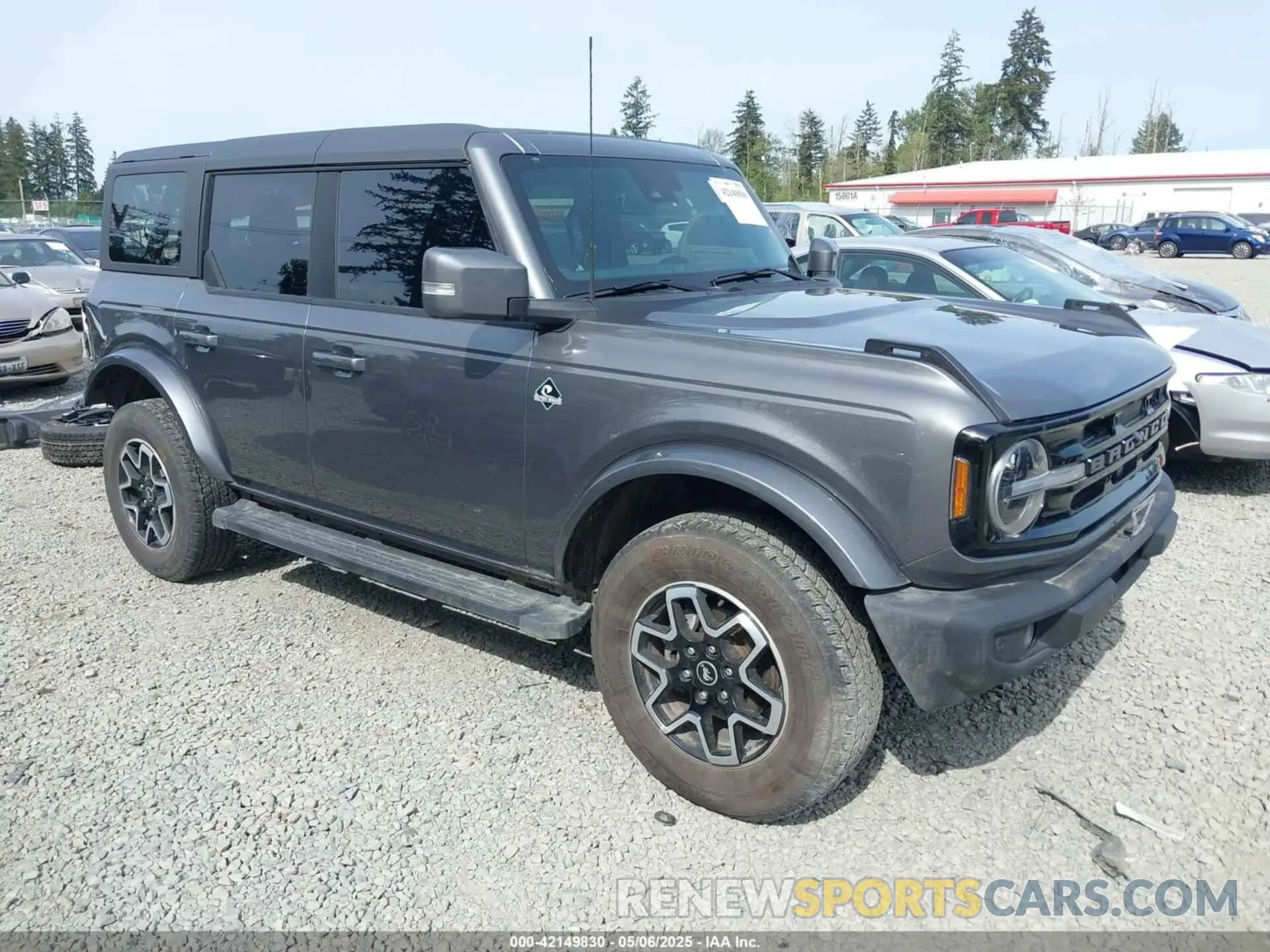 1 fotografías del automóvil dañado 1FMEE5BP5PLA97652 FORD BRONCO 2023