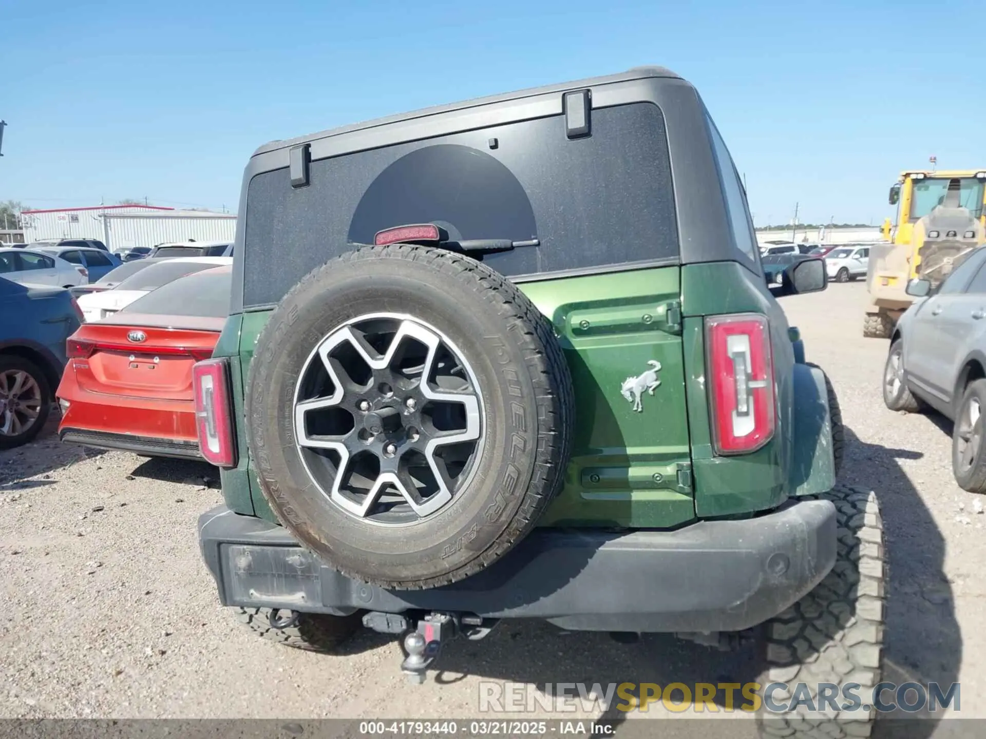 16 fotografías del automóvil dañado 1FMEE5BP5PLB89313 FORD BRONCO 2023