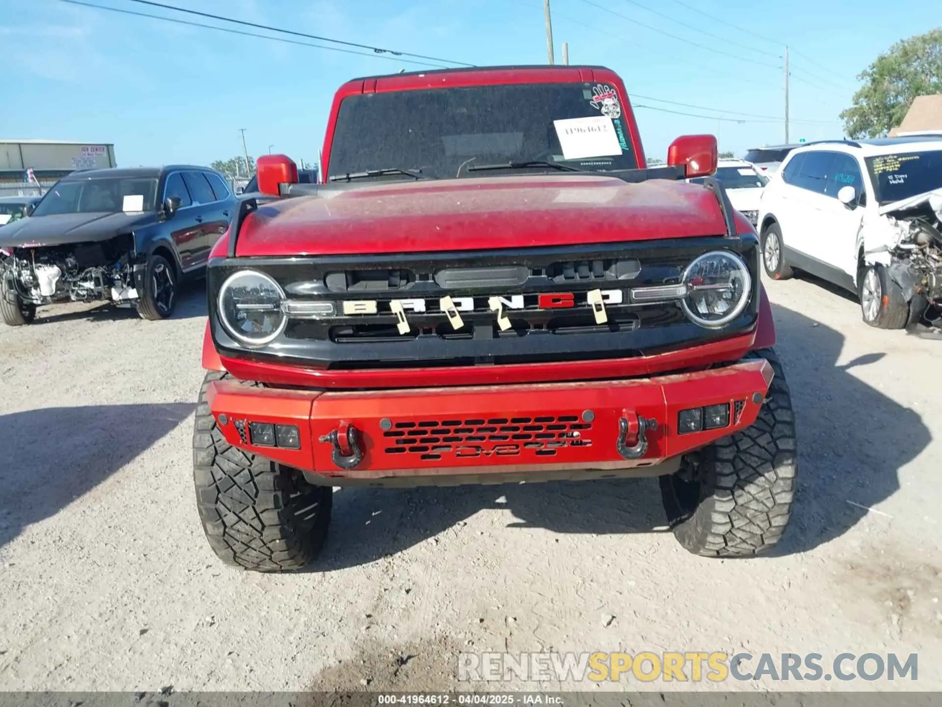 12 fotografías del automóvil dañado 1FMEE5BP6PLB00140 FORD BRONCO 2023
