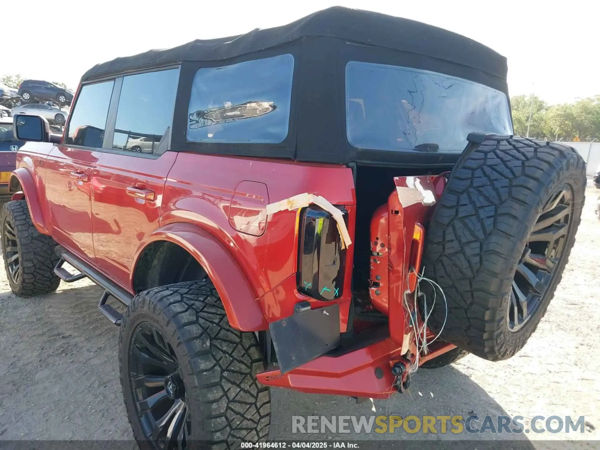 6 fotografías del automóvil dañado 1FMEE5BP6PLB00140 FORD BRONCO 2023