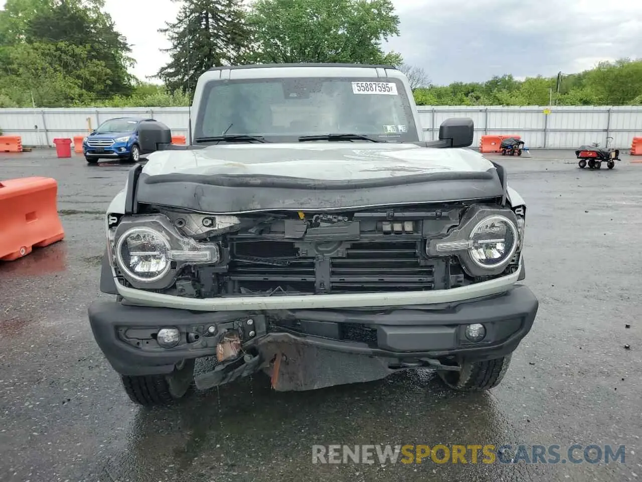 5 fotografías del automóvil dañado 1FMEE5BP6PLB00218 FORD BRONCO 2023