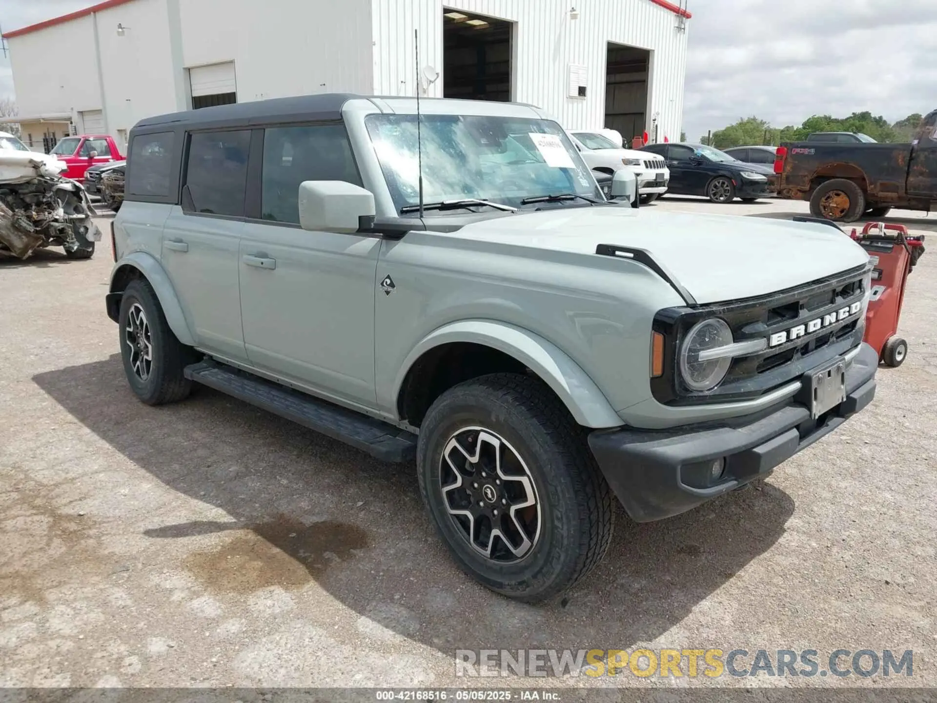 1 fotografías del automóvil dañado 1FMEE5BP9PLA97587 FORD BRONCO 2023