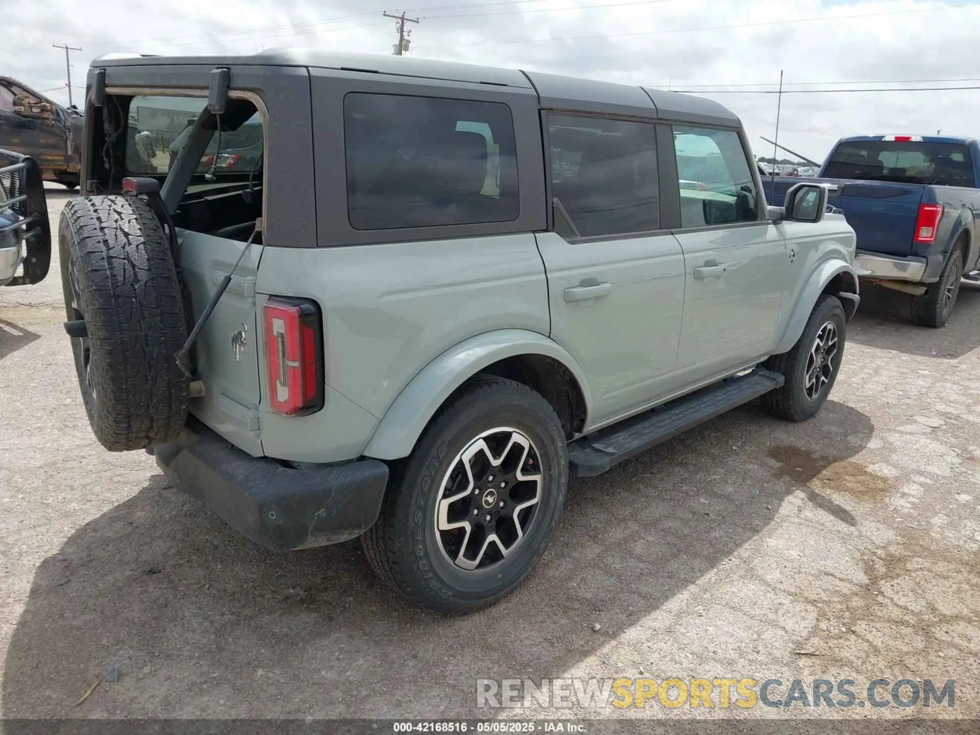 4 fotografías del automóvil dañado 1FMEE5BP9PLA97587 FORD BRONCO 2023