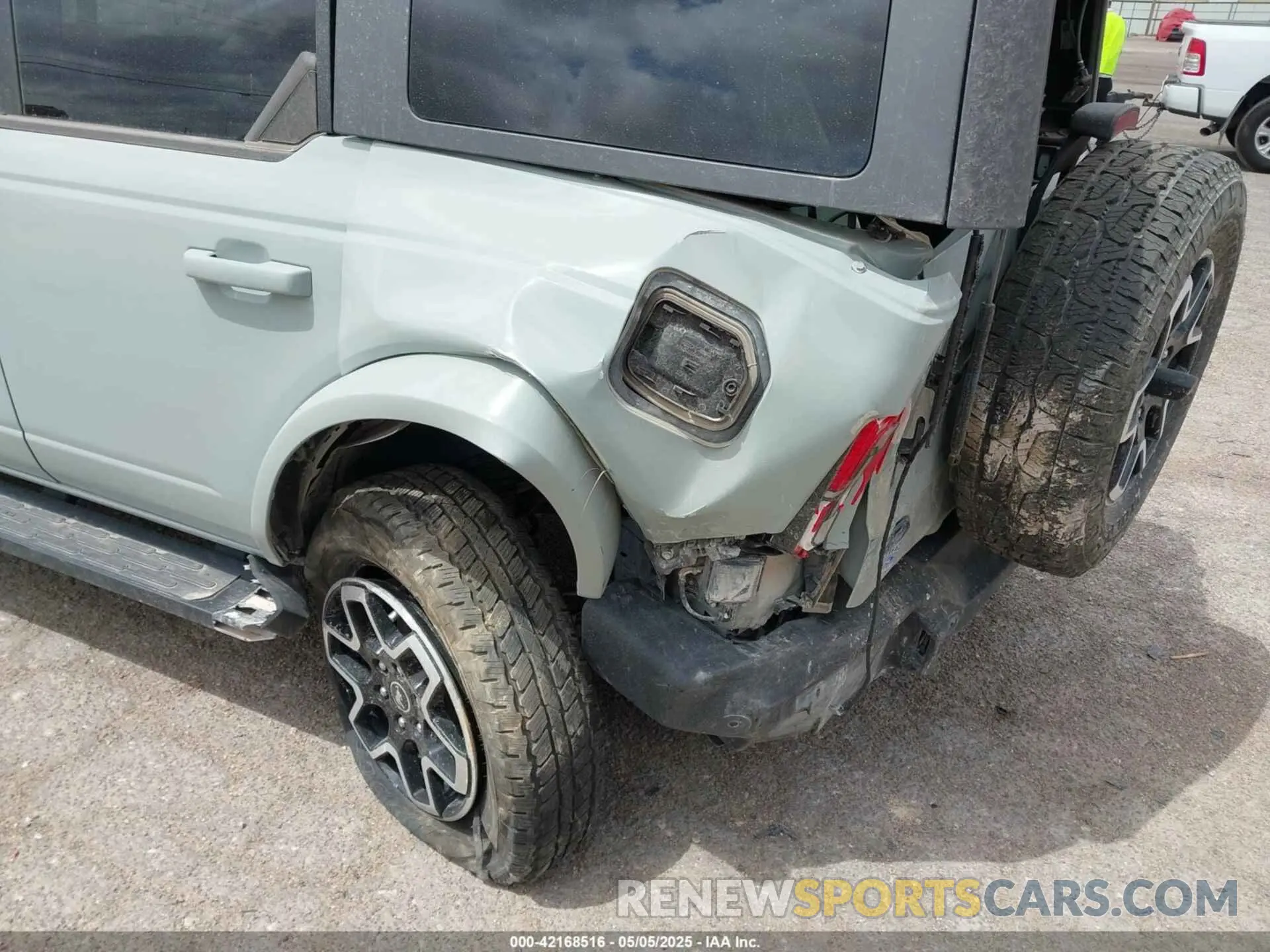 6 fotografías del automóvil dañado 1FMEE5BP9PLA97587 FORD BRONCO 2023