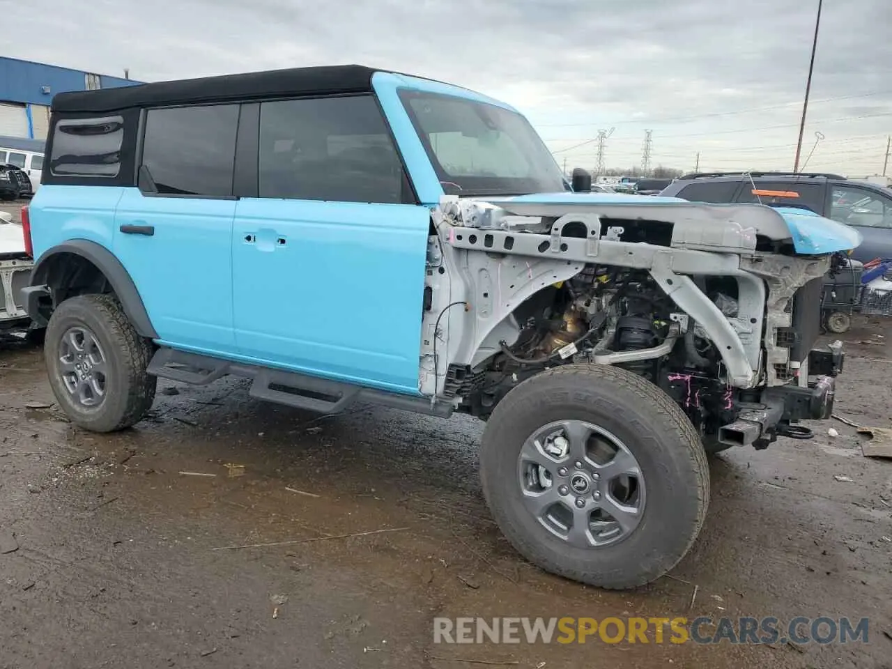 4 fotografías del automóvil dañado 1FMEE5BP9PLB15828 FORD BRONCO 2023