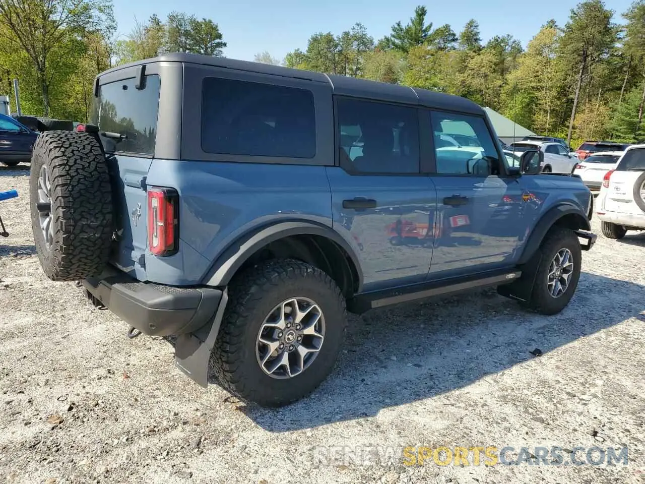3 fotografías del automóvil dañado 1FMEE5DH2PLB00979 FORD BRONCO 2023