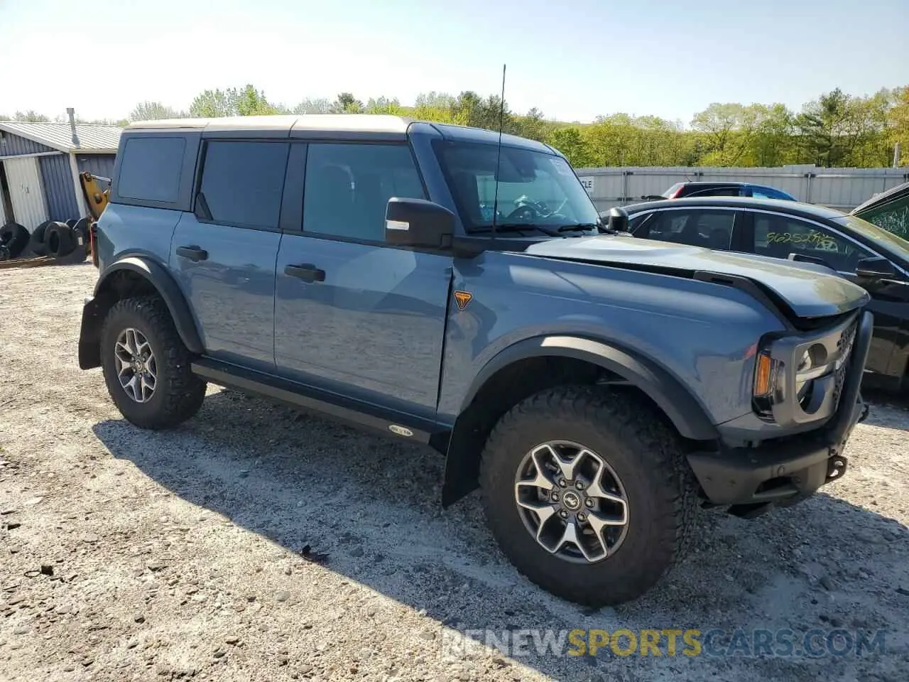 4 fotografías del automóvil dañado 1FMEE5DH2PLB00979 FORD BRONCO 2023