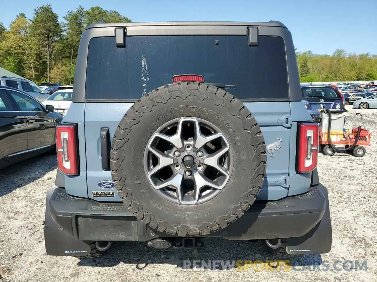 6 fotografías del automóvil dañado 1FMEE5DH2PLB00979 FORD BRONCO 2023