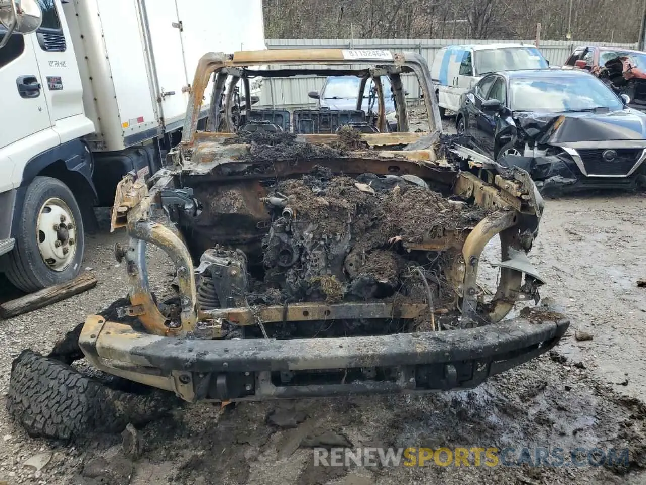 5 fotografías del automóvil dañado 1FMEE5DH3PLC03568 FORD BRONCO 2023