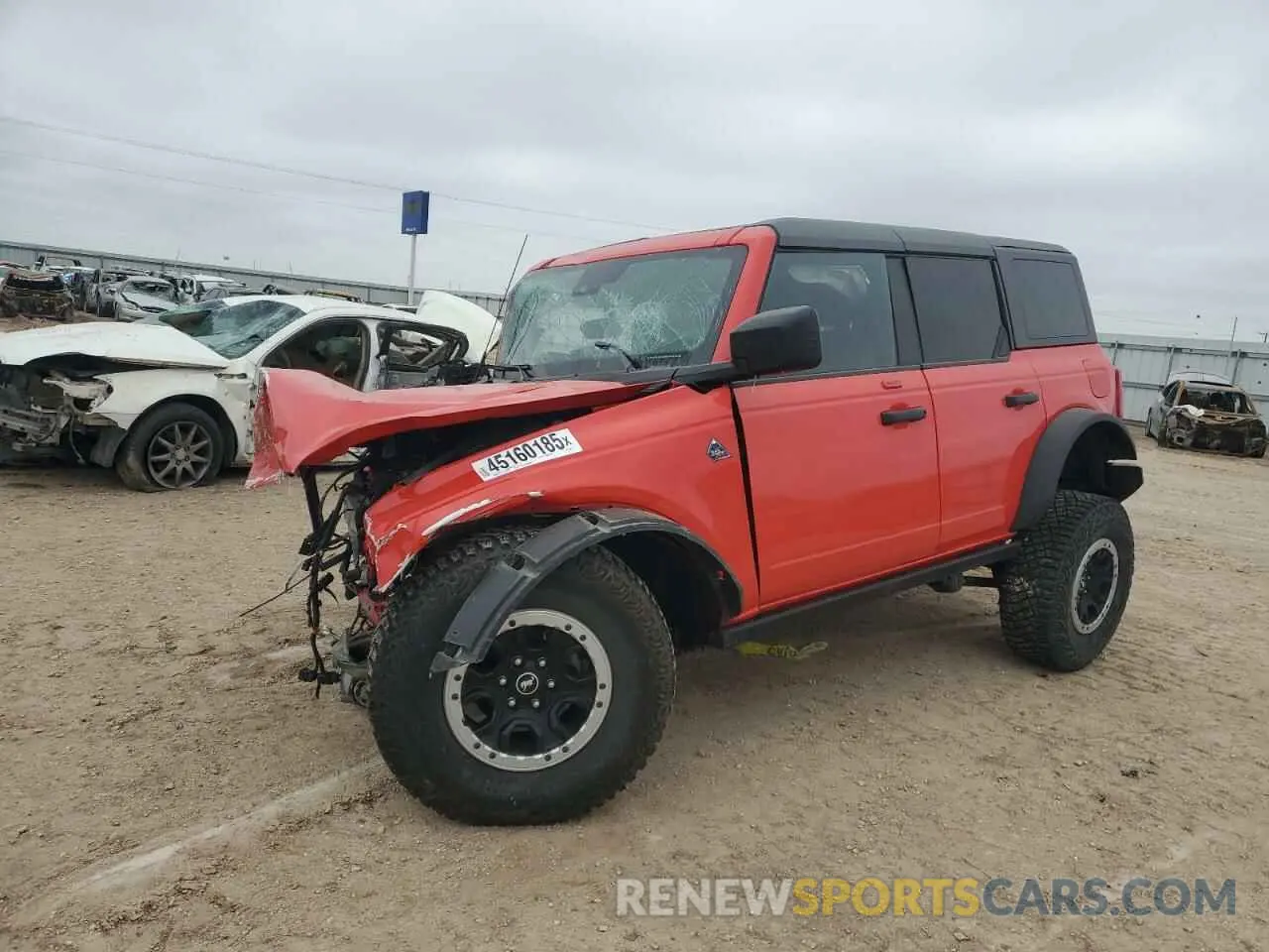 1 fotografías del automóvil dañado 1FMEE5DH5PLB84151 FORD BRONCO 2023
