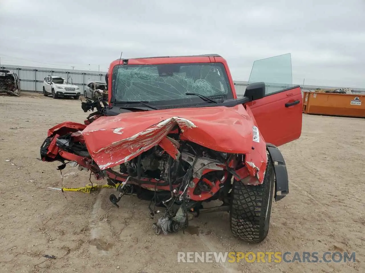 5 fotografías del automóvil dañado 1FMEE5DH5PLB84151 FORD BRONCO 2023