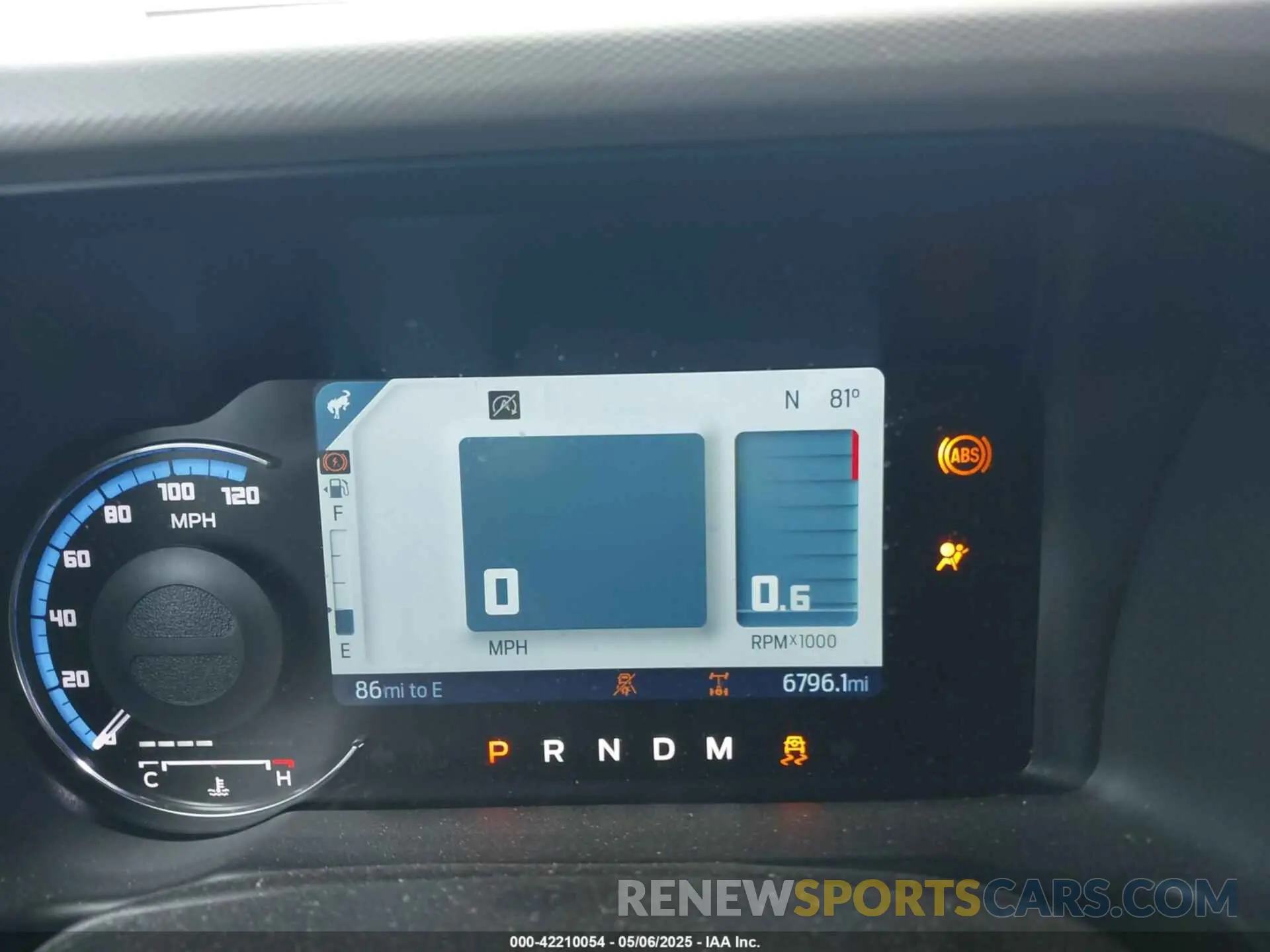 7 fotografías del automóvil dañado 1FMEE5DP0PLB80676 FORD BRONCO 2023