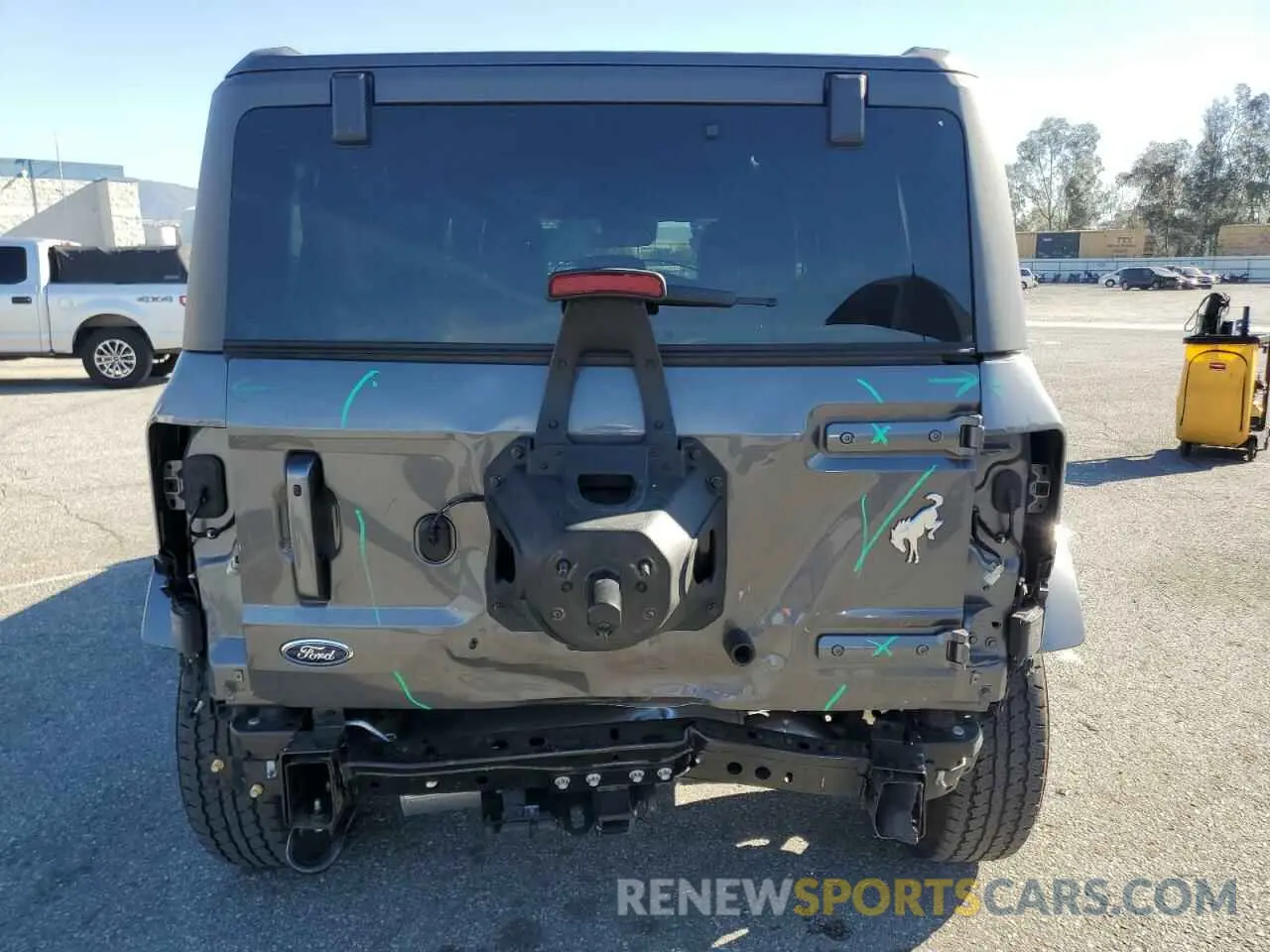 6 fotografías del automóvil dañado 1FMEE5DP0PLB97820 FORD BRONCO 2023