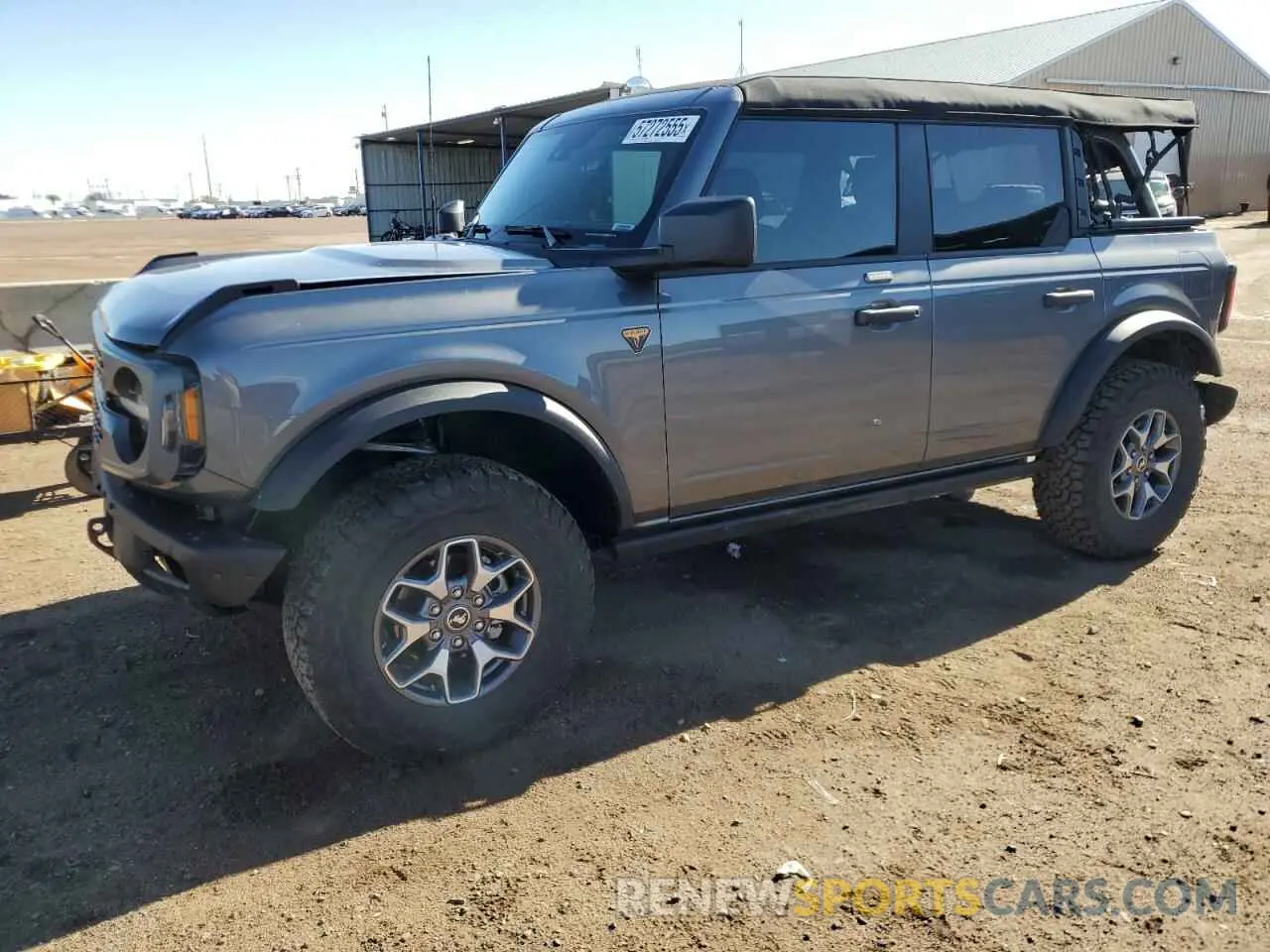 1 fotografías del automóvil dañado 1FMEE5DP0PLC10002 FORD BRONCO 2023