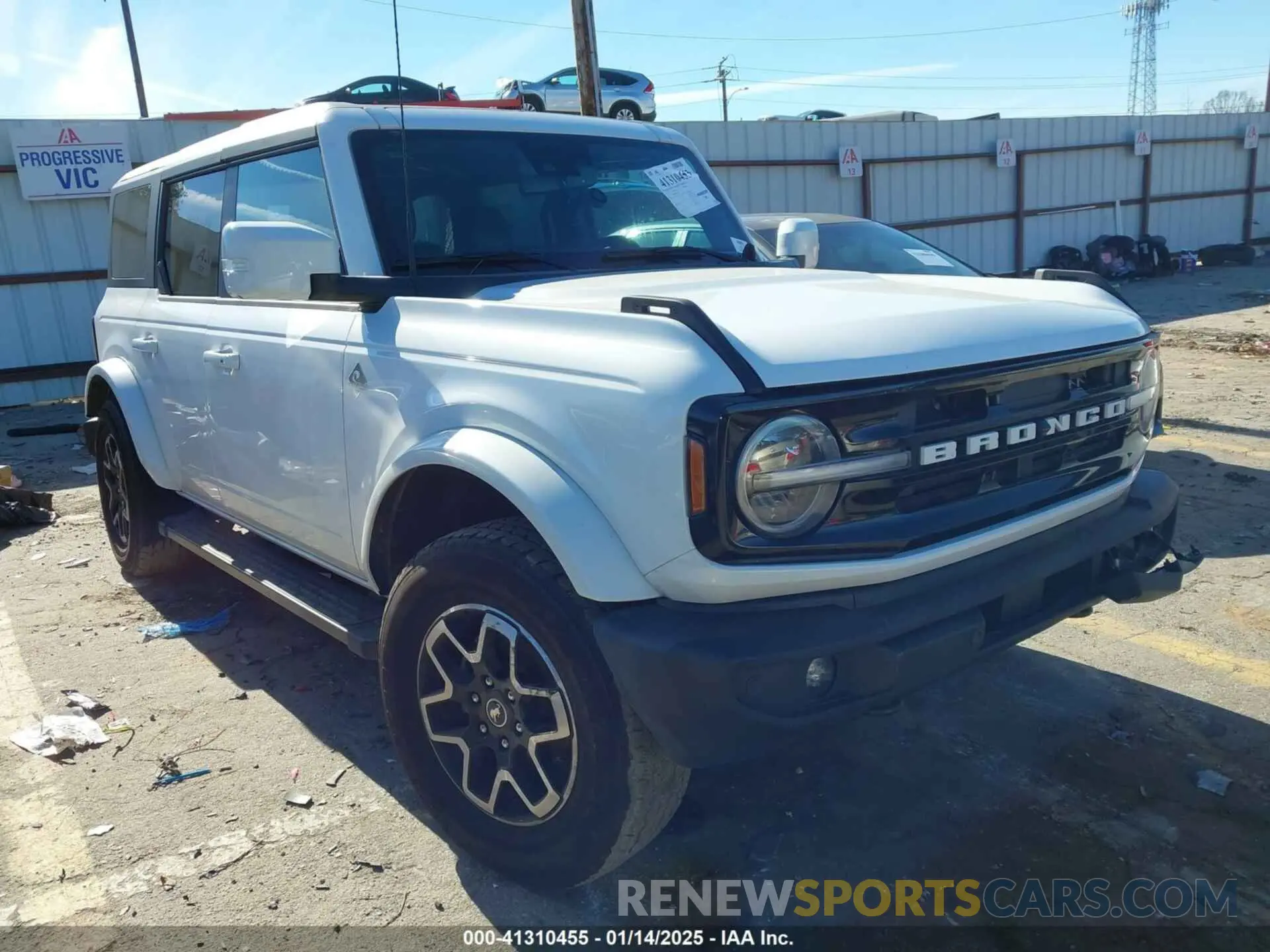 1 fotografías del automóvil dañado 1FMEE5DP0PLC16138 FORD BRONCO 2023