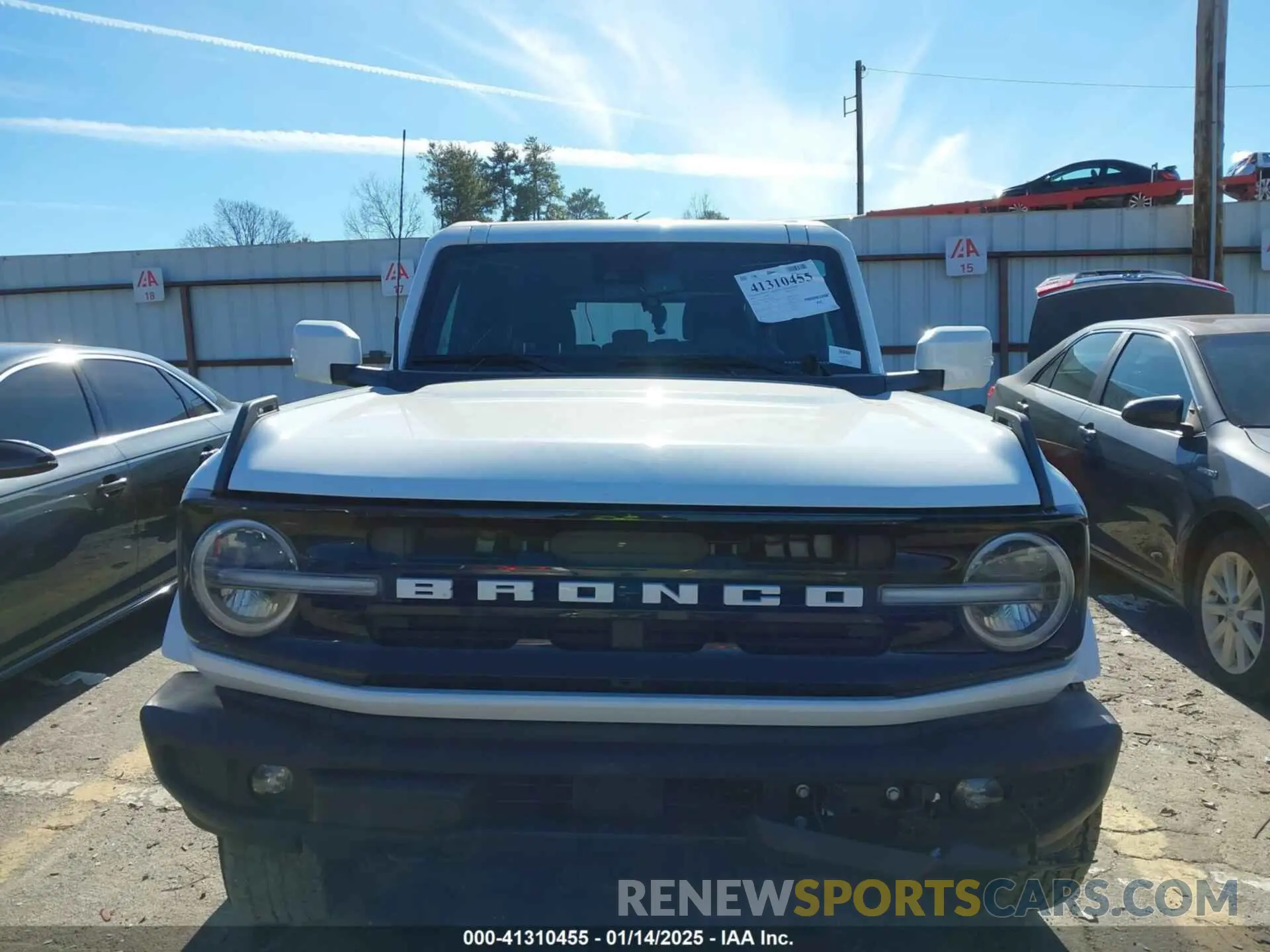 11 fotografías del automóvil dañado 1FMEE5DP0PLC16138 FORD BRONCO 2023
