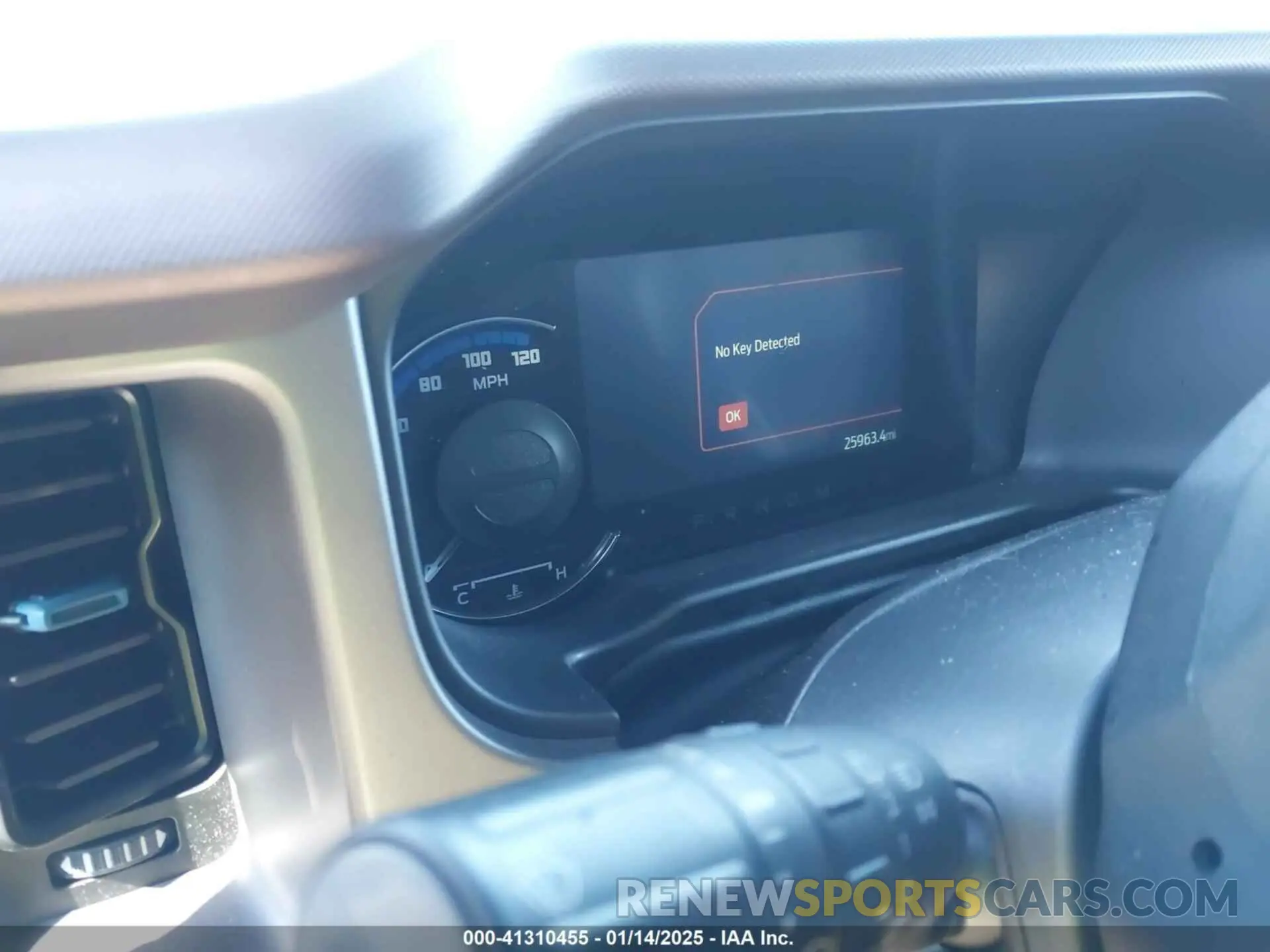 7 fotografías del automóvil dañado 1FMEE5DP0PLC16138 FORD BRONCO 2023