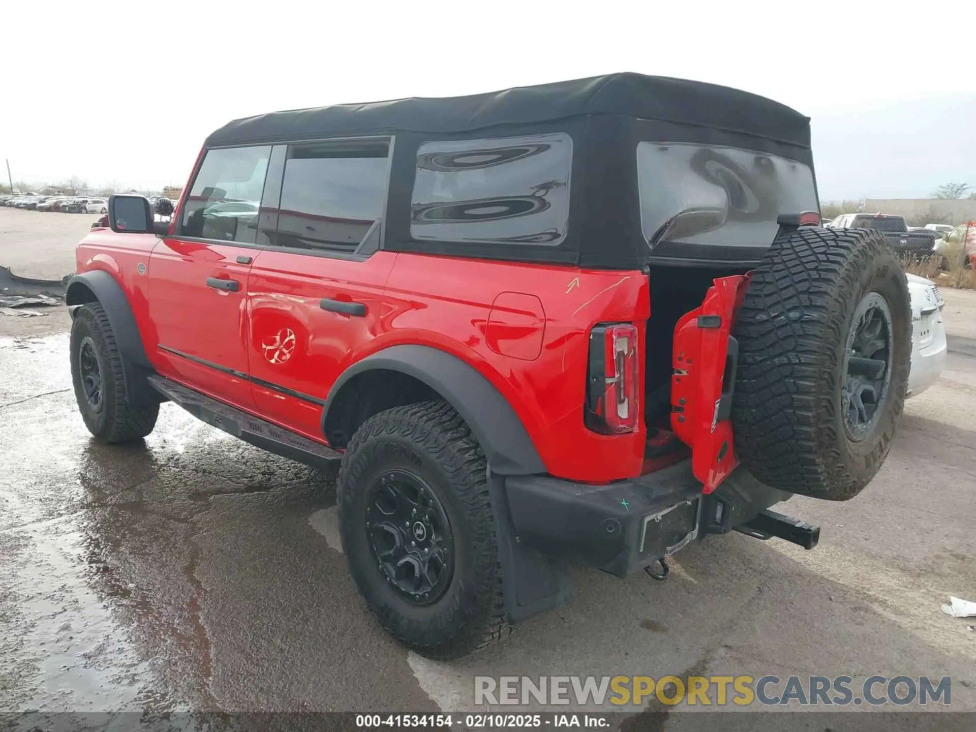 3 fotografías del automóvil dañado 1FMEE5DP1PLB52952 FORD BRONCO 2023