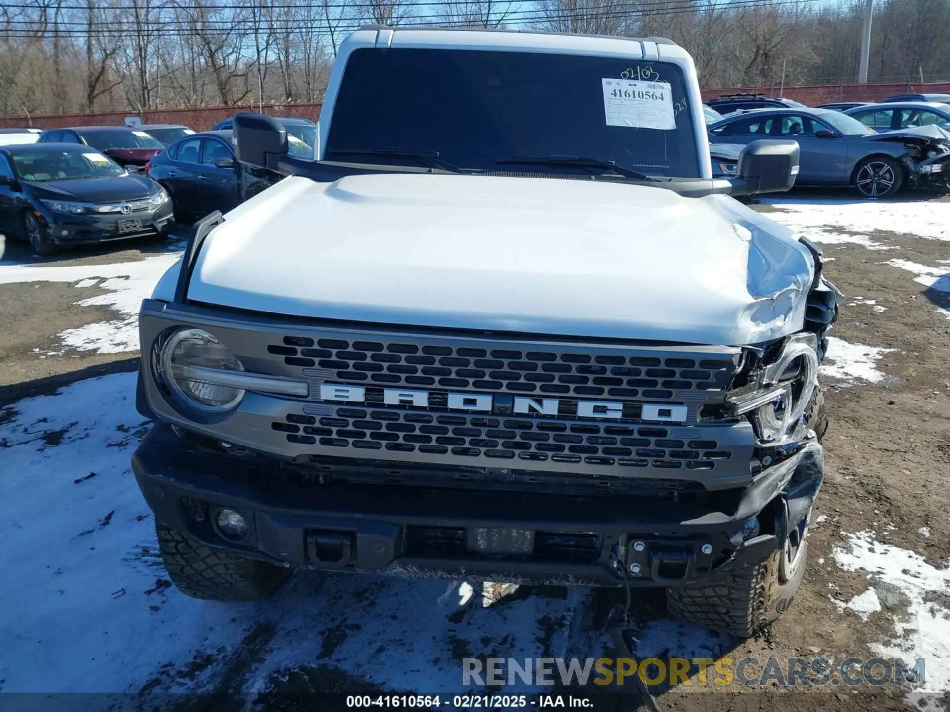 12 fotografías del automóvil dañado 1FMEE5DP1PLC08565 FORD BRONCO 2023