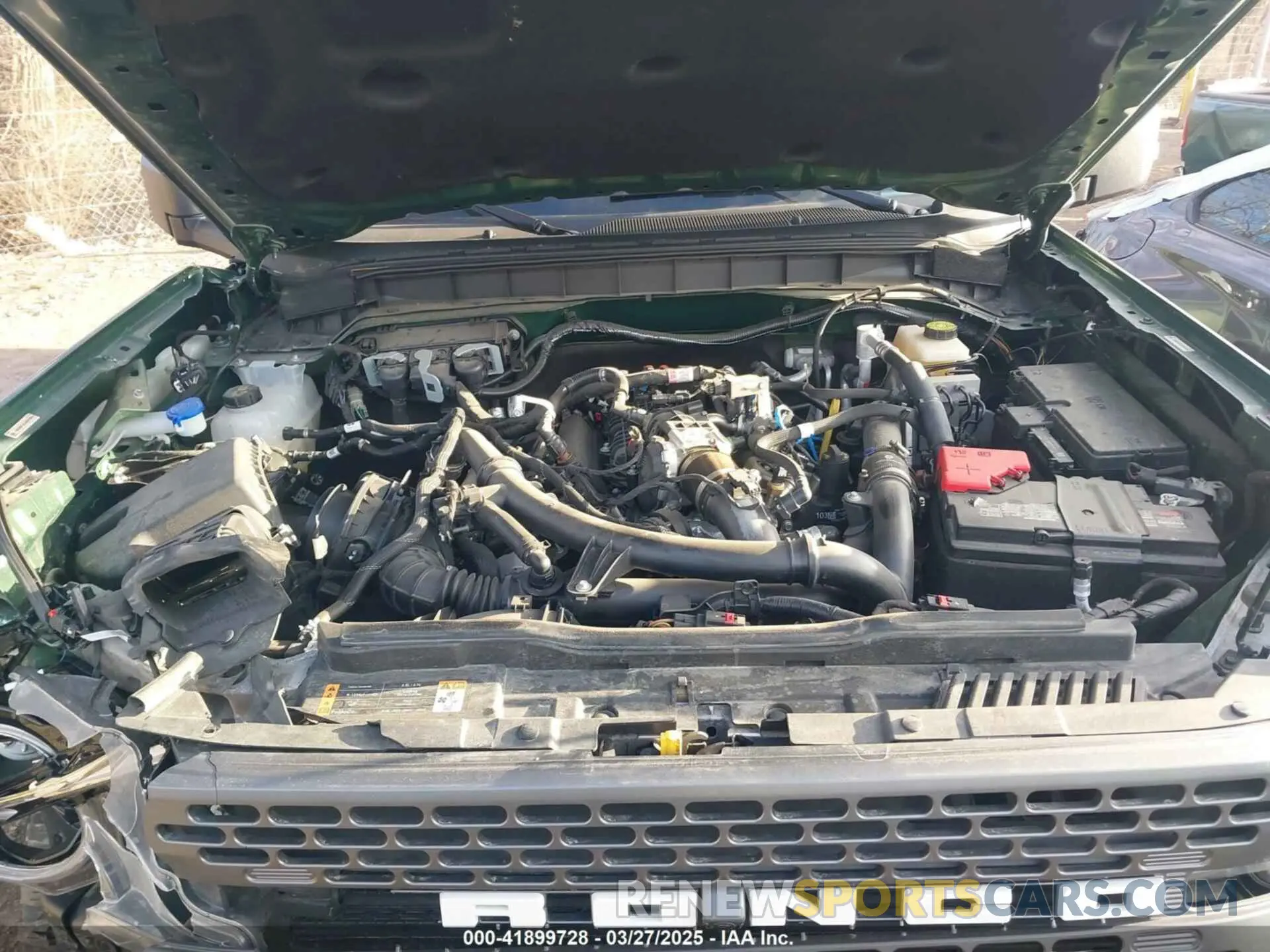 10 fotografías del automóvil dañado 1FMEE5DP2PLA95399 FORD BRONCO 2023