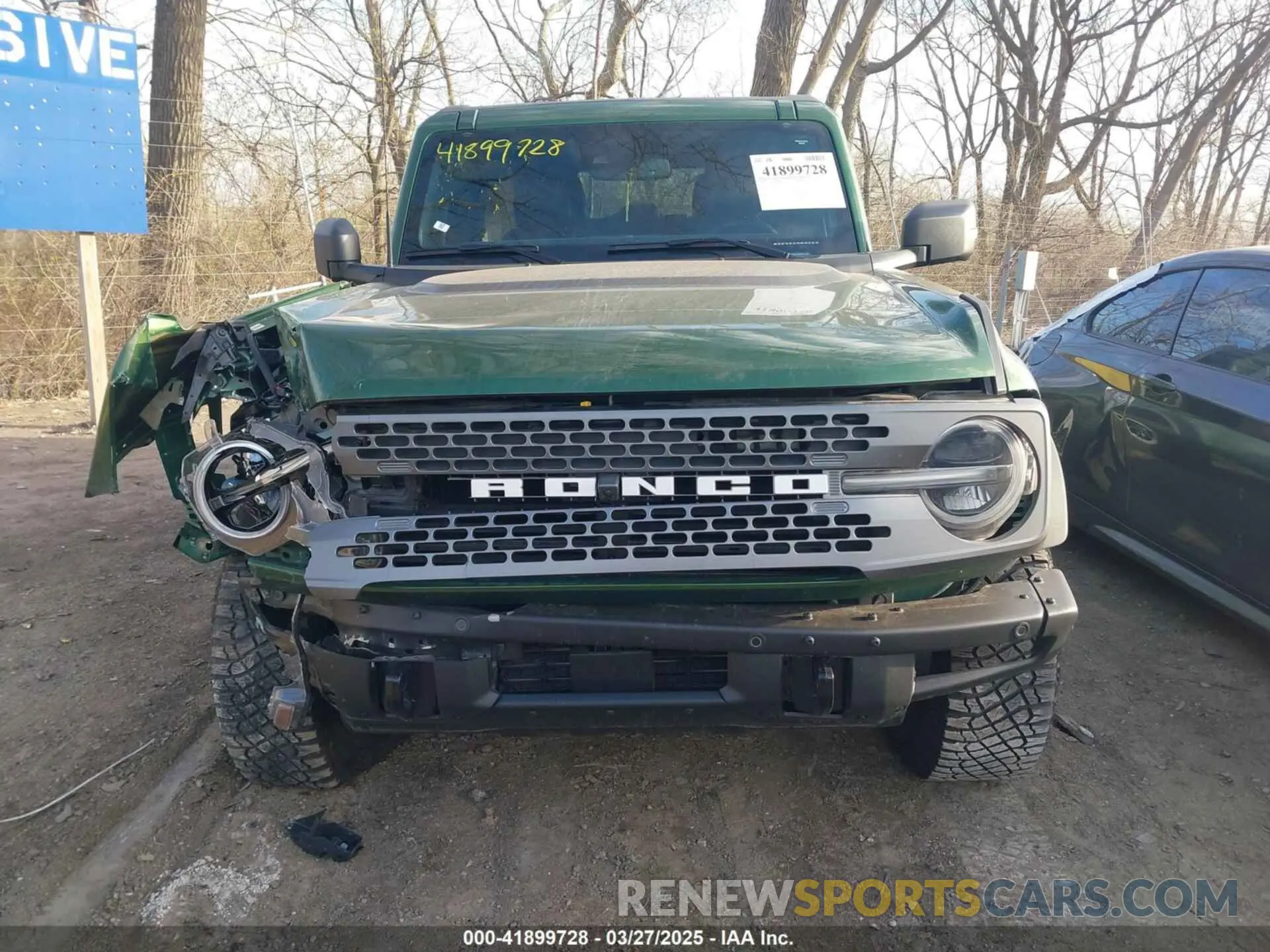 13 fotografías del automóvil dañado 1FMEE5DP2PLA95399 FORD BRONCO 2023