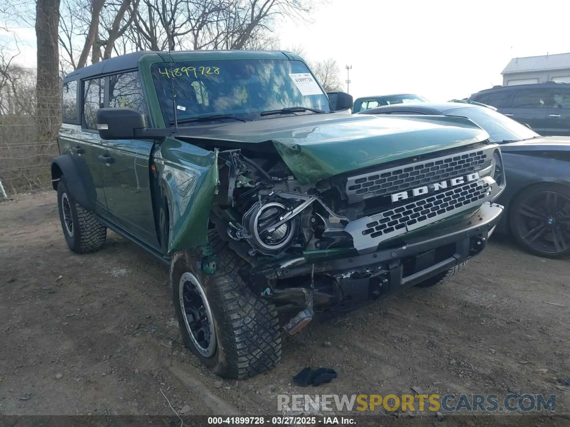 6 fotografías del automóvil dañado 1FMEE5DP2PLA95399 FORD BRONCO 2023