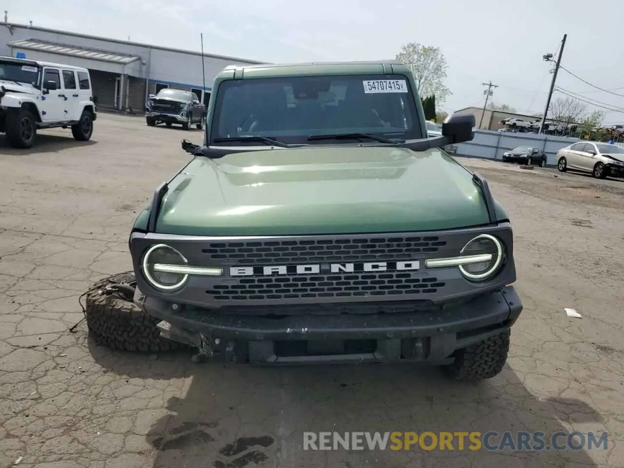 5 fotografías del automóvil dañado 1FMEE5DP2PLB22598 FORD BRONCO 2023