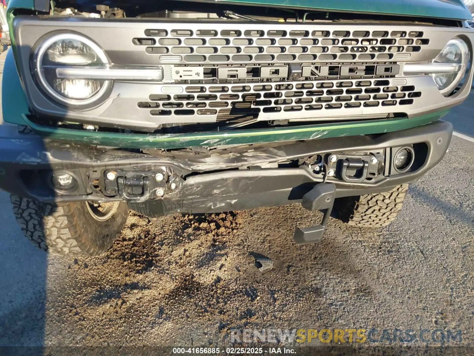 6 fotografías del automóvil dañado 1FMEE5DP2PLB43810 FORD BRONCO 2023