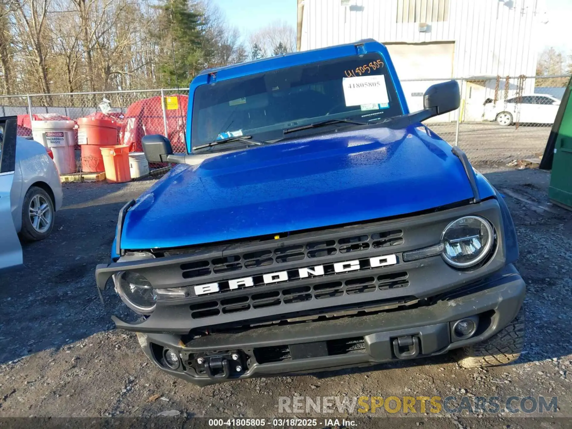 13 fotografías del automóvil dañado 1FMEE5DP4PLB96024 FORD BRONCO 2023