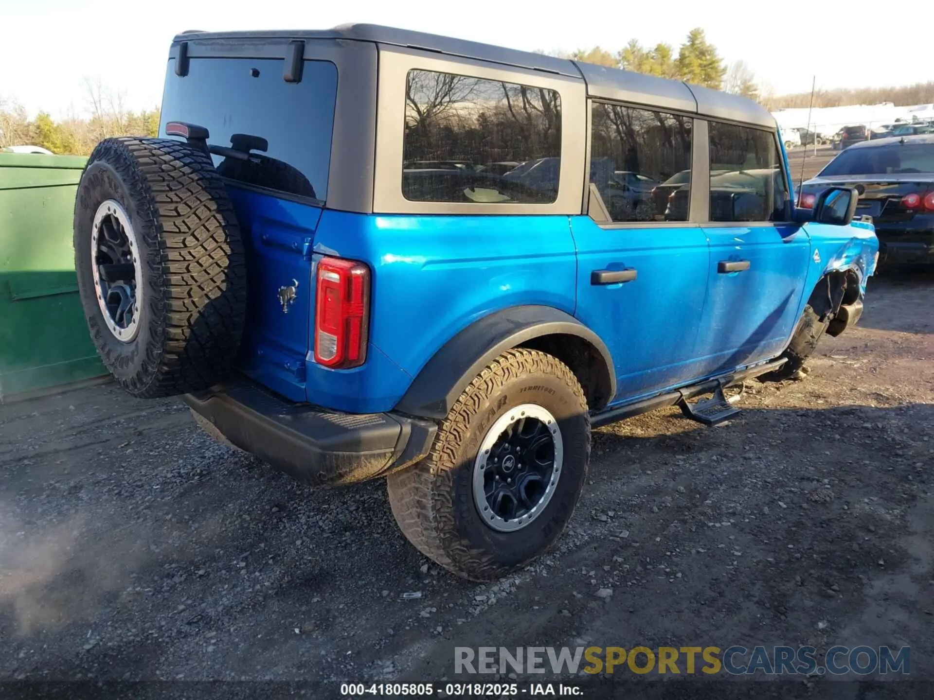 4 fotografías del automóvil dañado 1FMEE5DP4PLB96024 FORD BRONCO 2023