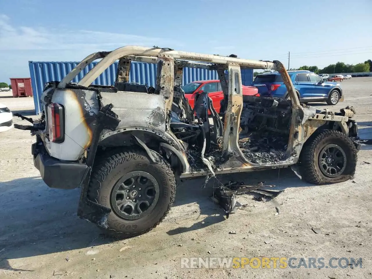 3 fotografías del automóvil dañado 1FMEE5DP5PLB28766 FORD BRONCO 2023