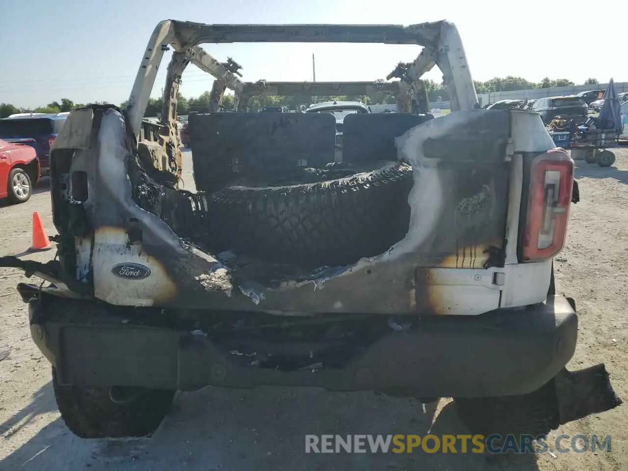 6 fotografías del automóvil dañado 1FMEE5DP5PLB28766 FORD BRONCO 2023