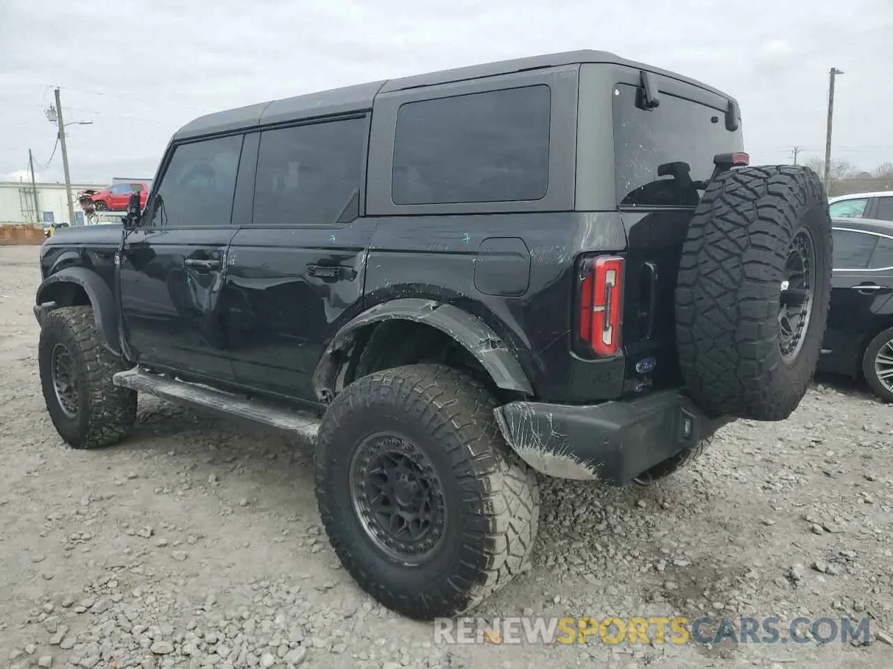 2 fotografías del automóvil dañado 1FMEE5DP5PLB85470 FORD BRONCO 2023
