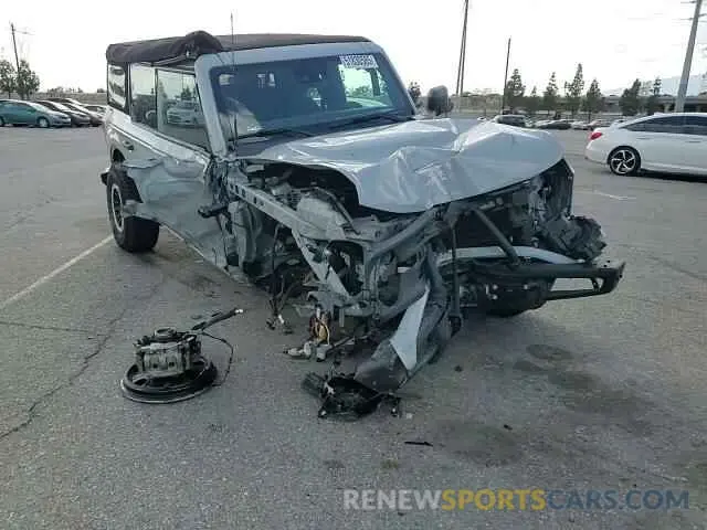 11 fotografías del automóvil dañado 1FMEE5DP6PLB28310 FORD BRONCO 2023