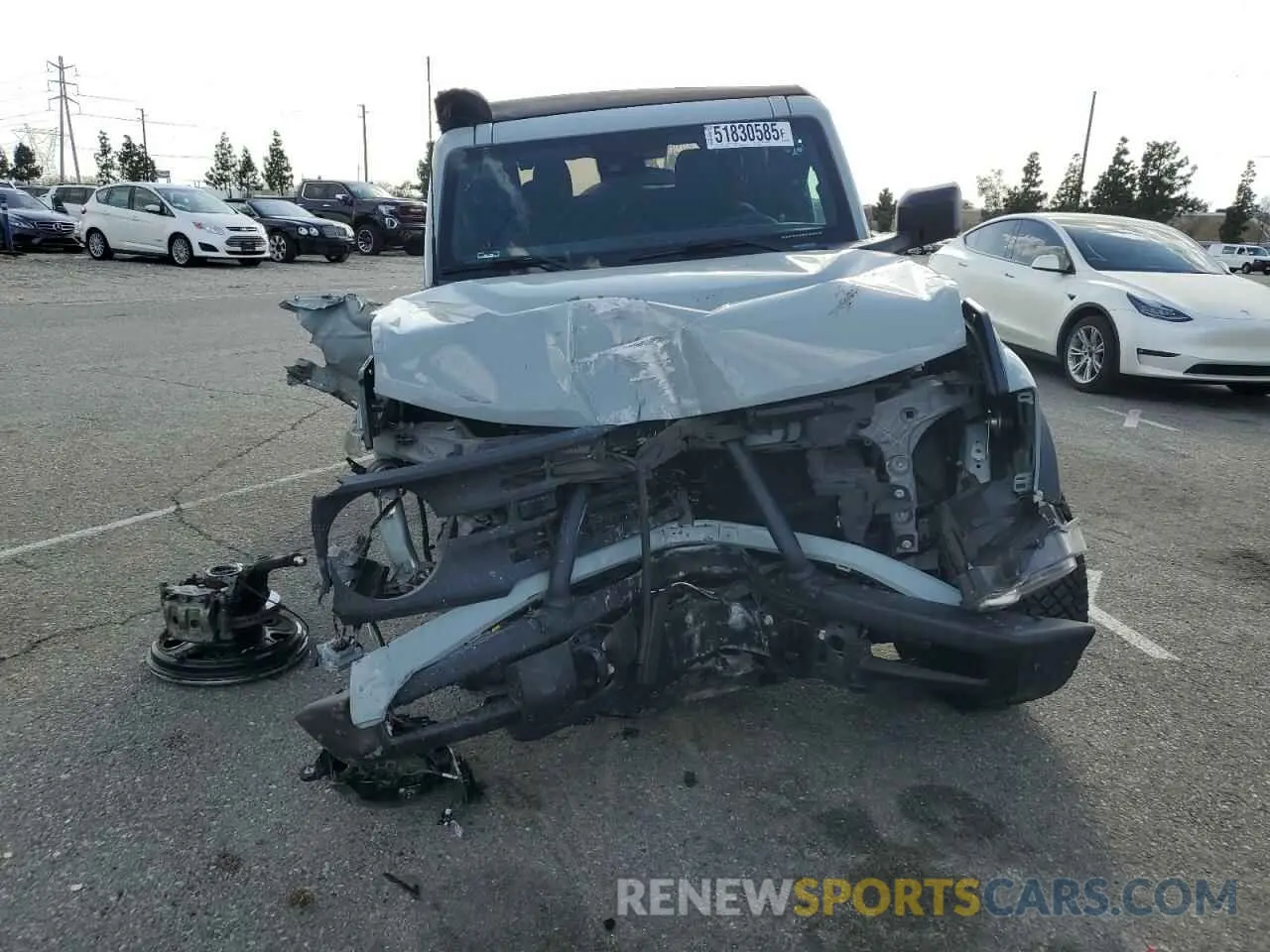 5 fotografías del automóvil dañado 1FMEE5DP6PLB28310 FORD BRONCO 2023