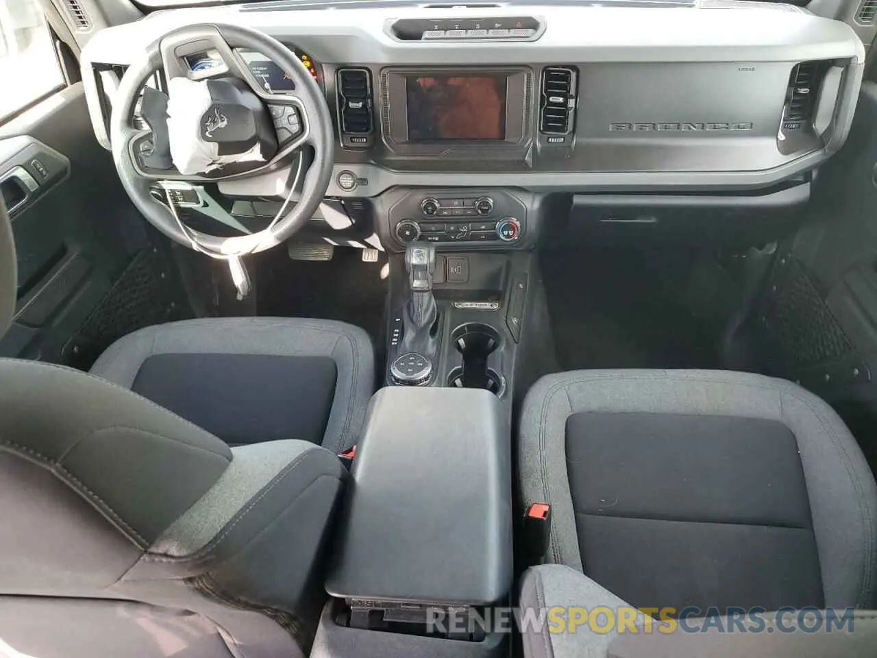 8 fotografías del automóvil dañado 1FMEE5DP6PLB28310 FORD BRONCO 2023