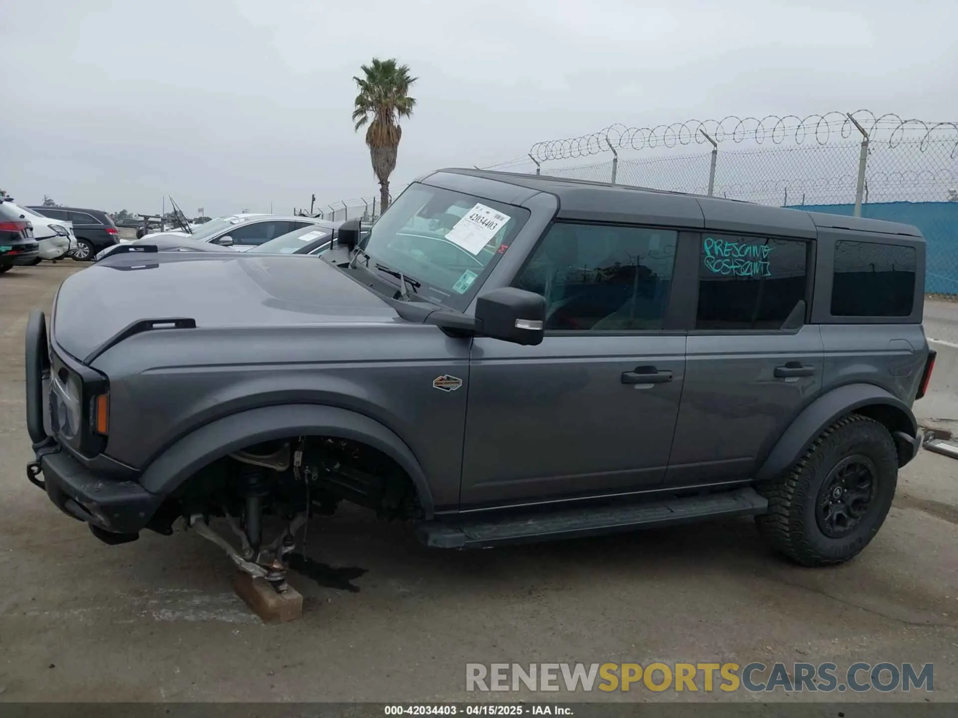 15 fotografías del automóvil dañado 1FMEE5DP6PLB44068 FORD BRONCO 2023