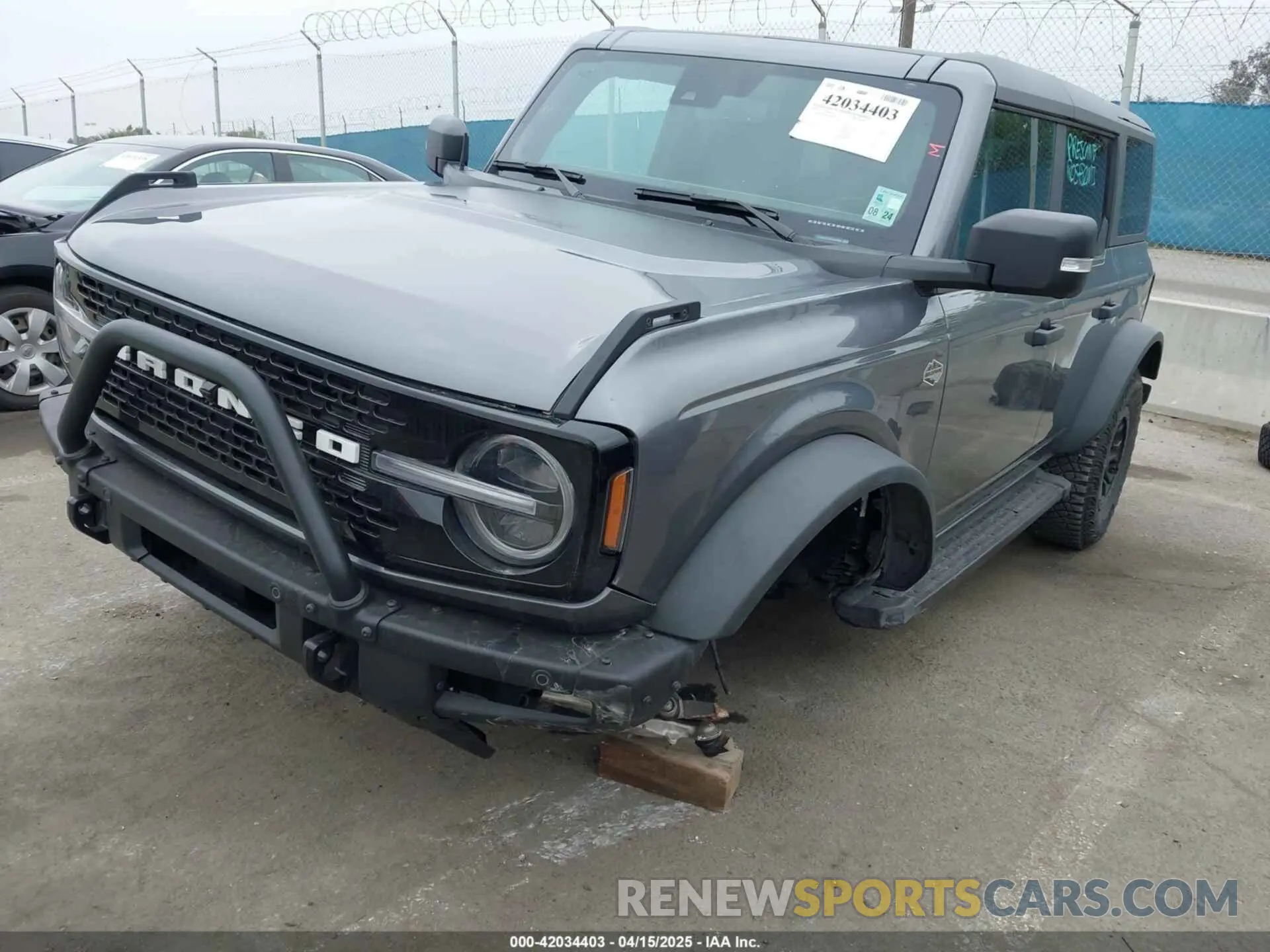 6 fotografías del automóvil dañado 1FMEE5DP6PLB44068 FORD BRONCO 2023