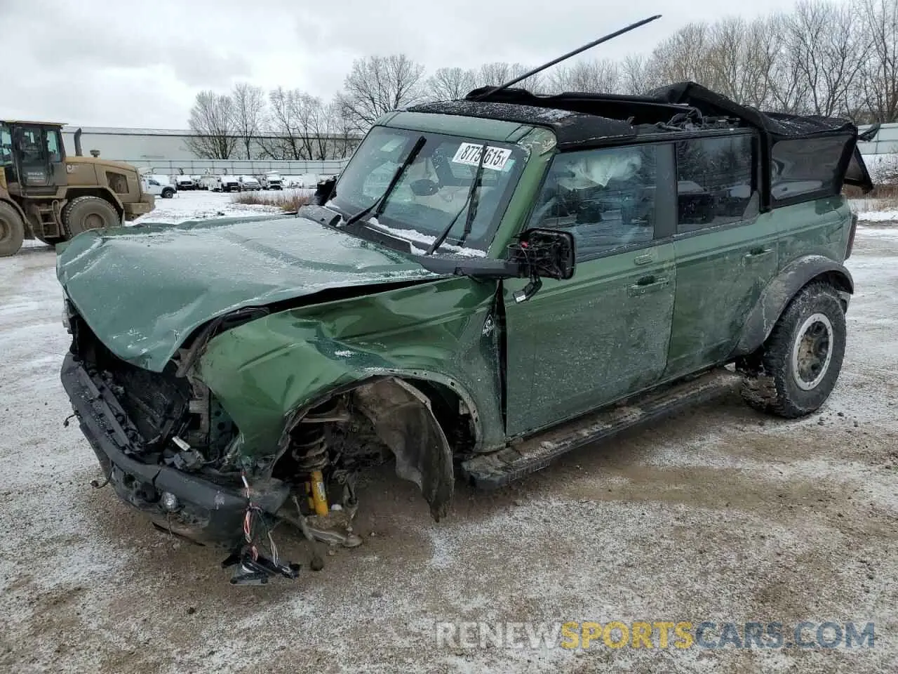 1 fotografías del automóvil dañado 1FMEE5DP7PLB60568 FORD BRONCO 2023