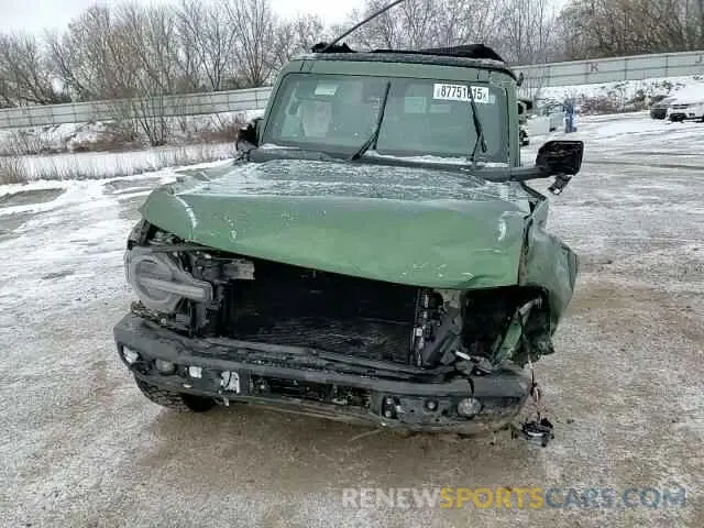 12 fotografías del automóvil dañado 1FMEE5DP7PLB60568 FORD BRONCO 2023