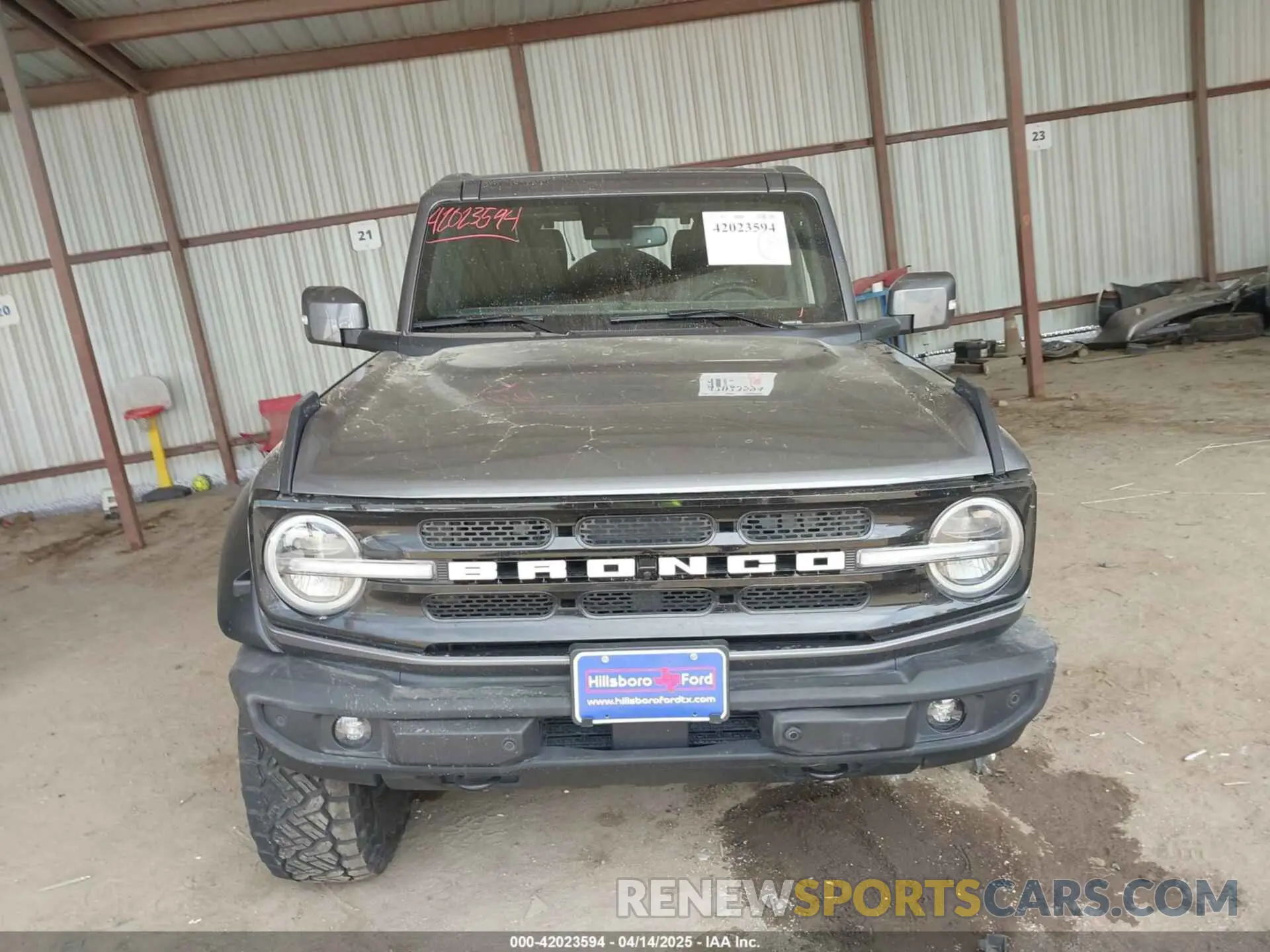 12 fotografías del automóvil dañado 1FMEE5DP8PLA91454 FORD BRONCO 2023
