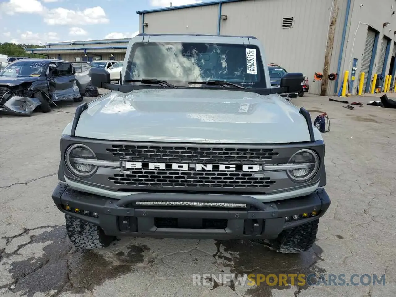 5 fotografías del automóvil dañado 1FMEE5DP8PLB29801 FORD BRONCO 2023