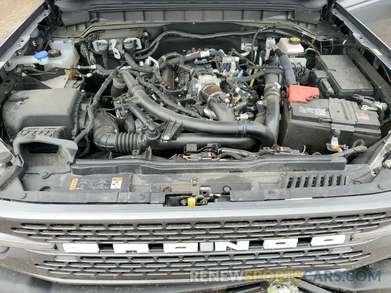 12 fotografías del automóvil dañado 1FMEE5DP8PLB53323 FORD BRONCO 2023