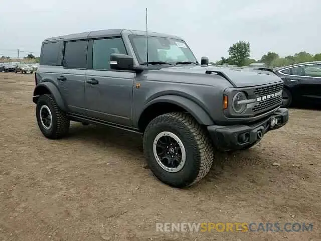 14 fotografías del automóvil dañado 1FMEE5DP8PLB53323 FORD BRONCO 2023