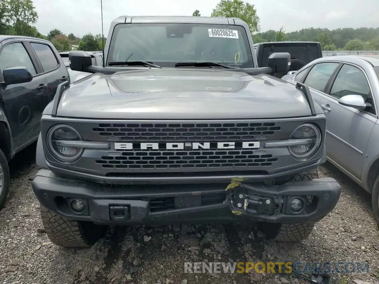 5 fotografías del automóvil dañado 1FMEE5DP8PLB53323 FORD BRONCO 2023
