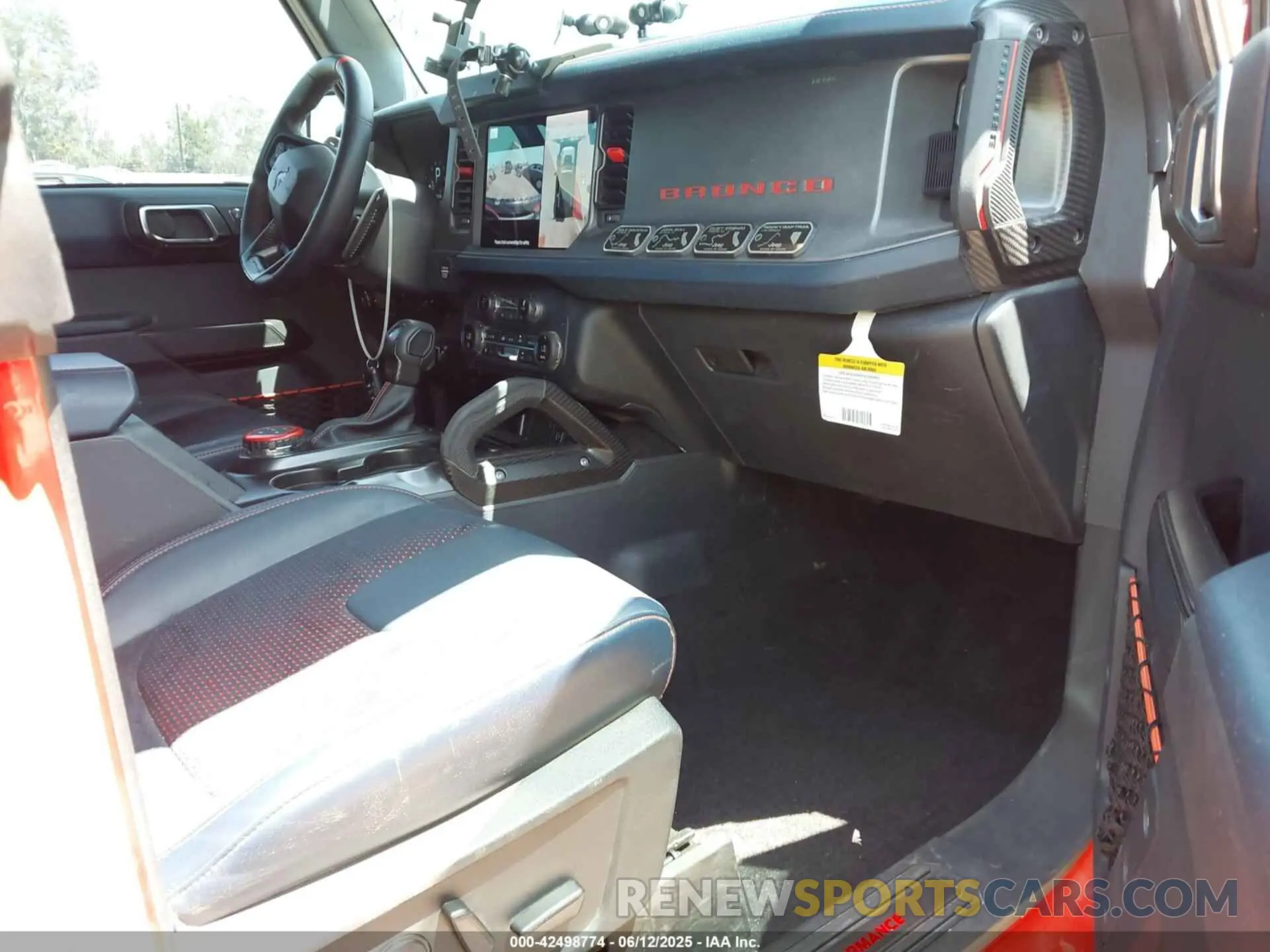 5 fotografías del automóvil dañado 1FMEE5JR9PLB90113 FORD BRONCO 2023