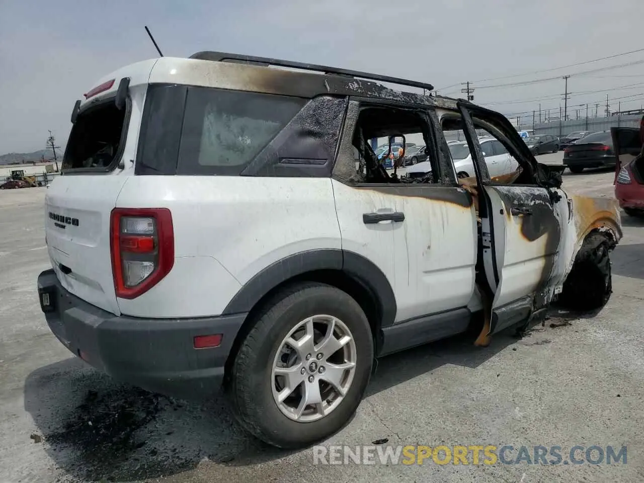 3 fotografías del automóvil dañado 3FMCR9A60PRD20340 FORD BRONCO 2023