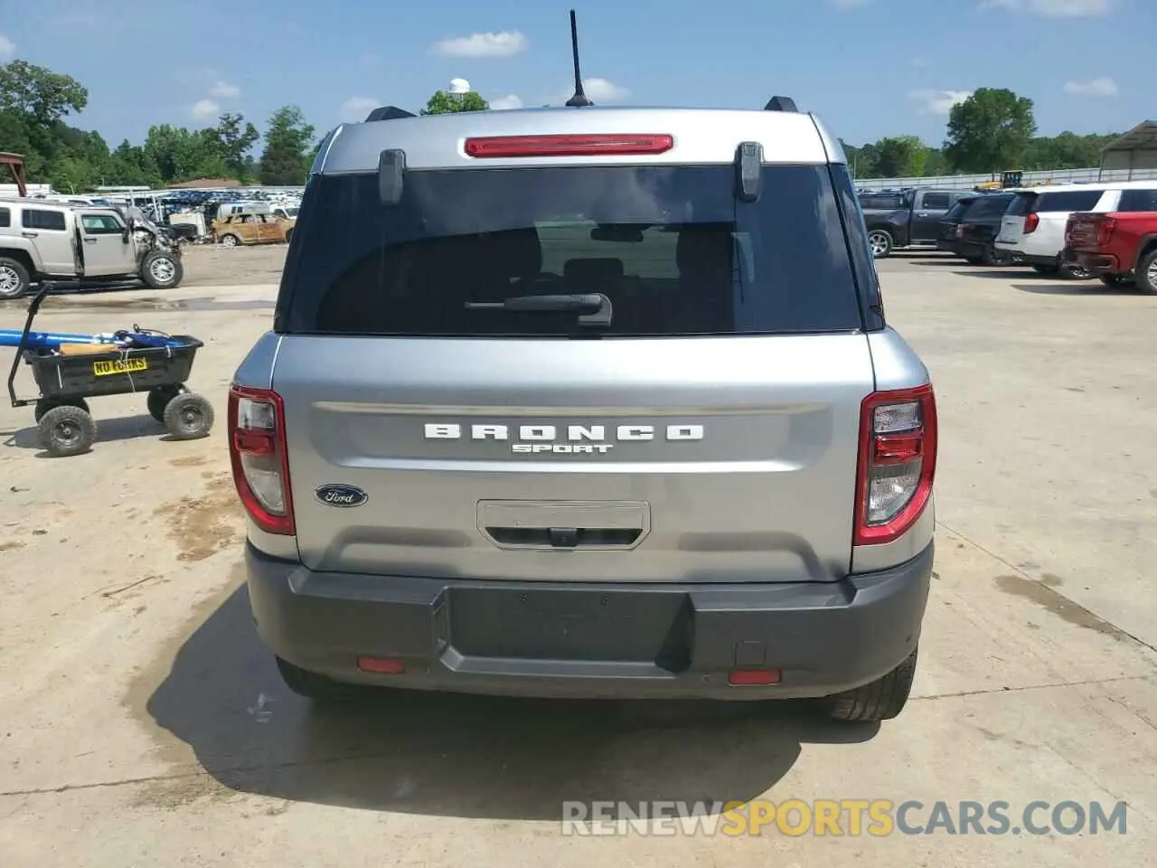6 fotografías del automóvil dañado 3FMCR9B60PRD12026 FORD BRONCO 2023