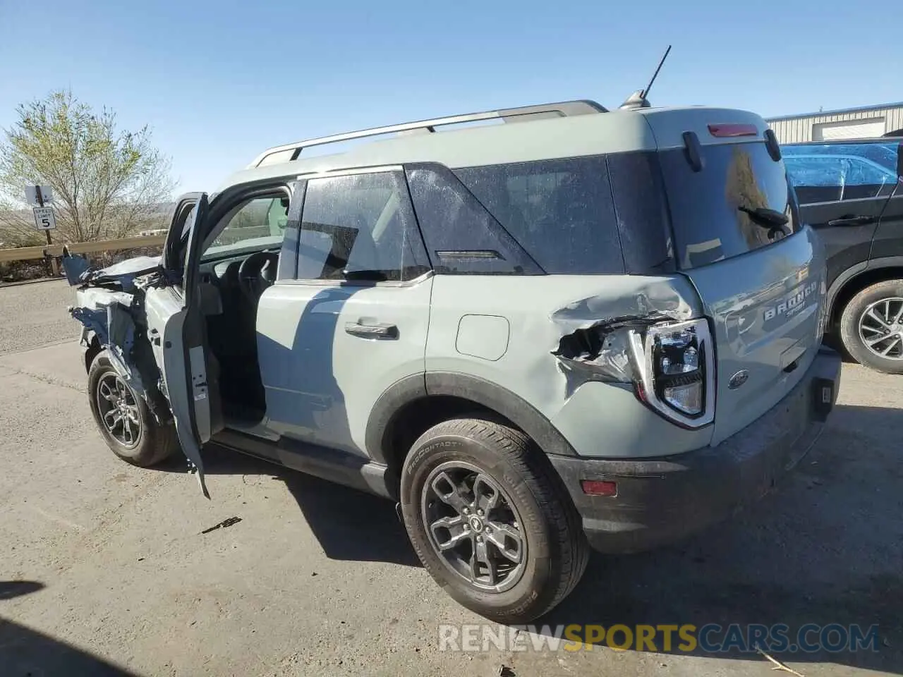 2 fotografías del automóvil dañado 3FMCR9B60PRE07699 FORD BRONCO 2023